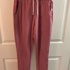 Gymshark joggers size small pink